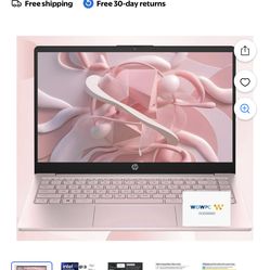 HP Pink Laptop