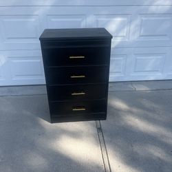 Small Black Dresser