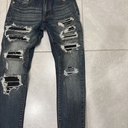 Amiri Mx1 Blue Jeans 