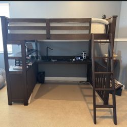Loft Bed For Teens With Desk