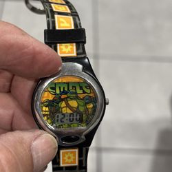 Vintage Teenage Ninja Turtle Watch