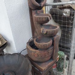 New 4ft Jar Water Fountain 