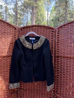 Women’s Black Boston Proper Blazer Size 8