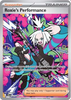 Roxie’s Performance • Pokemon • Mega Evolution Chaos Rising • Special Illustration Rare