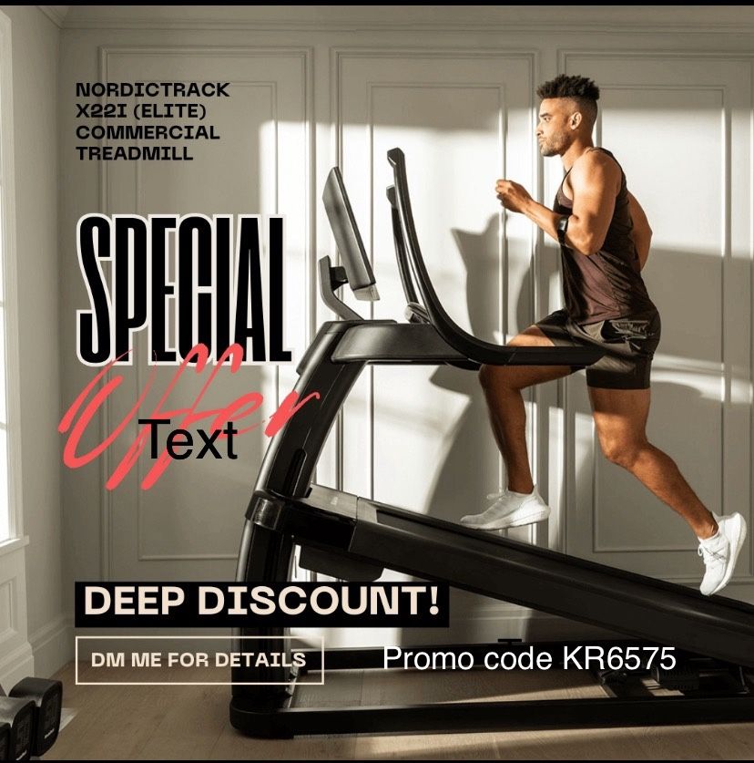 New in Box X22i Treadmill from NordicTrack Delivered