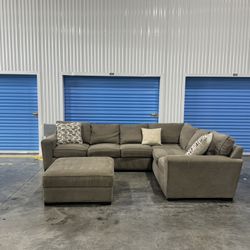 Large Gray Sectional