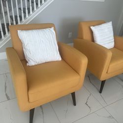 Mustard Armchair 
