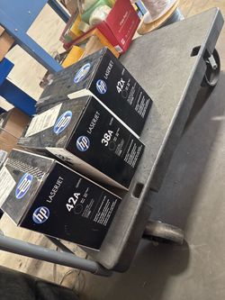 HP LaserJet Toner Cartridges (42A, 42X, 38A) – New OEM – Bundle Deal