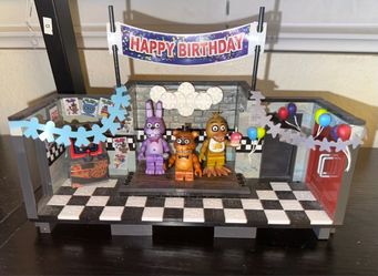 McFarlane FNAF building set bundle - Show Stage & Office