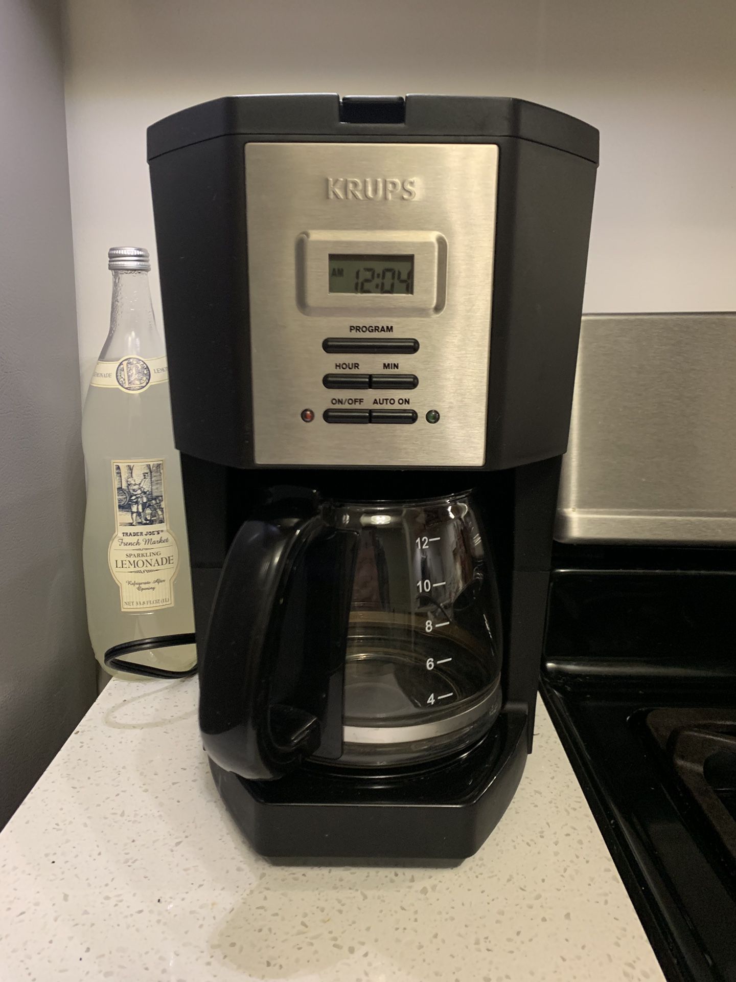12-cup Krups Coffee Maker