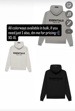 Essential hoodies