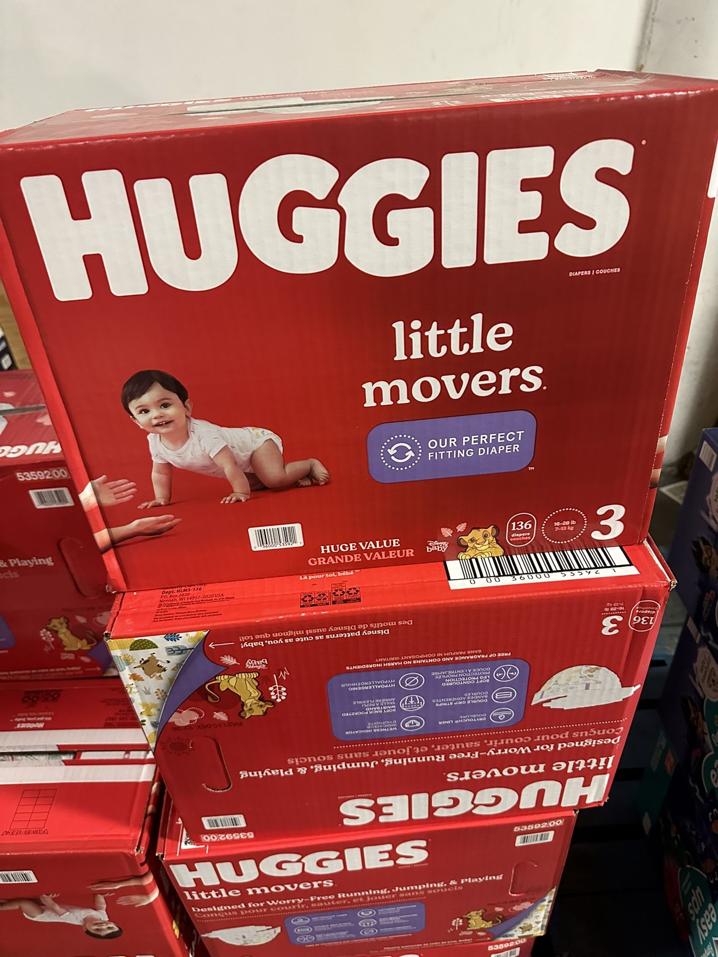Huggies Little Movers $45