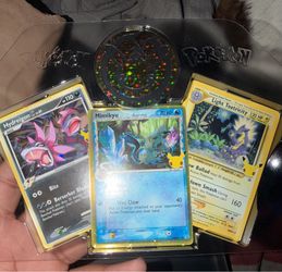 Pokémon TCG Promo Cards Lot of 3 mimikyu toxtricity hydregieon holo