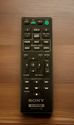 Genuine Sony RM-ANP114 Remote Control for Sony Audio System OEM