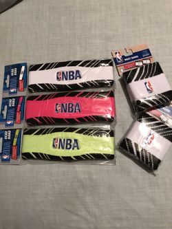 NBA Head Bands & Wrist Bands