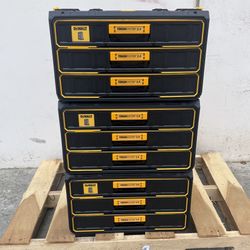 New DEWALT Toughsystem 2.0, 12.3 in. W Tool Box 3-Drawer
