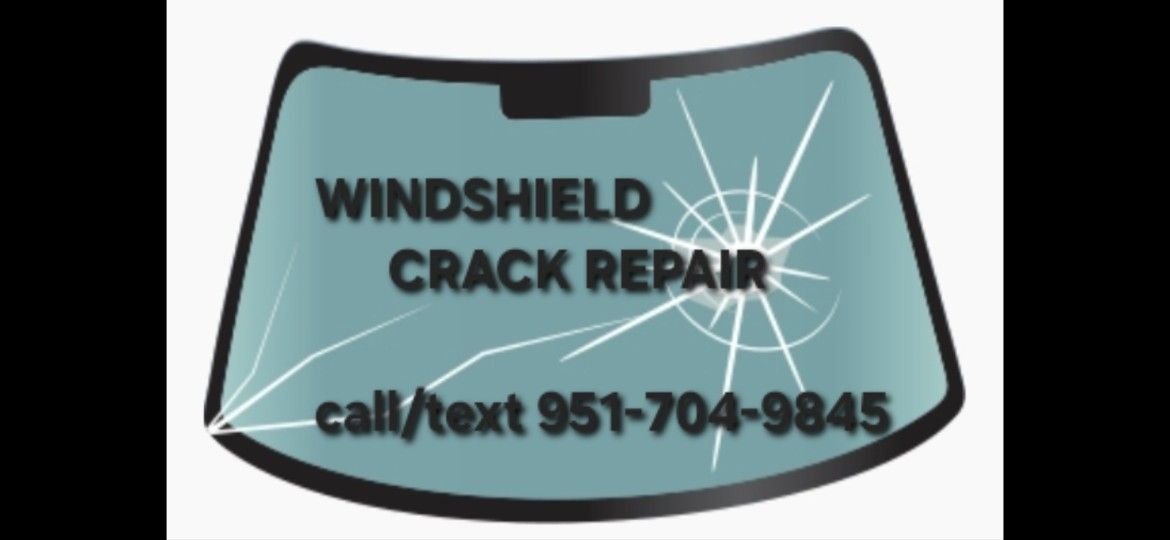 Windshield Crack Repair NOT Replacement 
