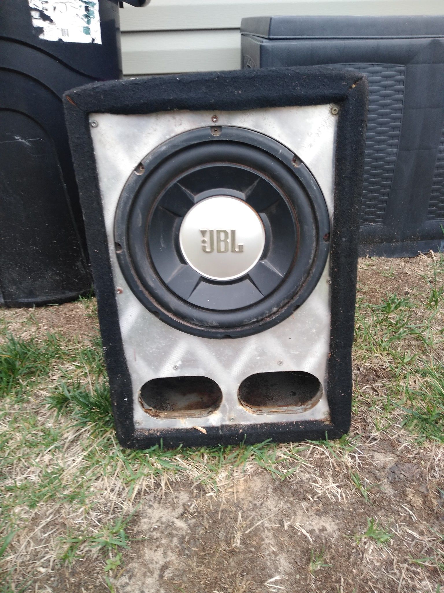 JBL 10 in sub with box