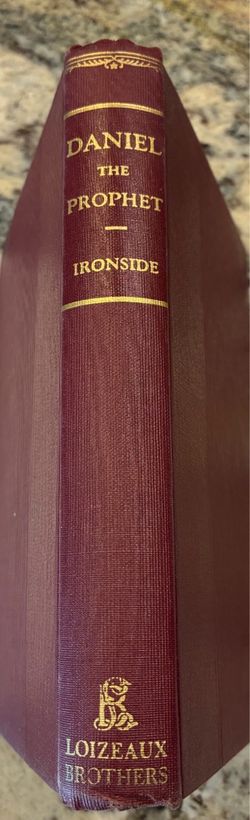 Vintage hard cover  book Lectures on Daniel the Prophet