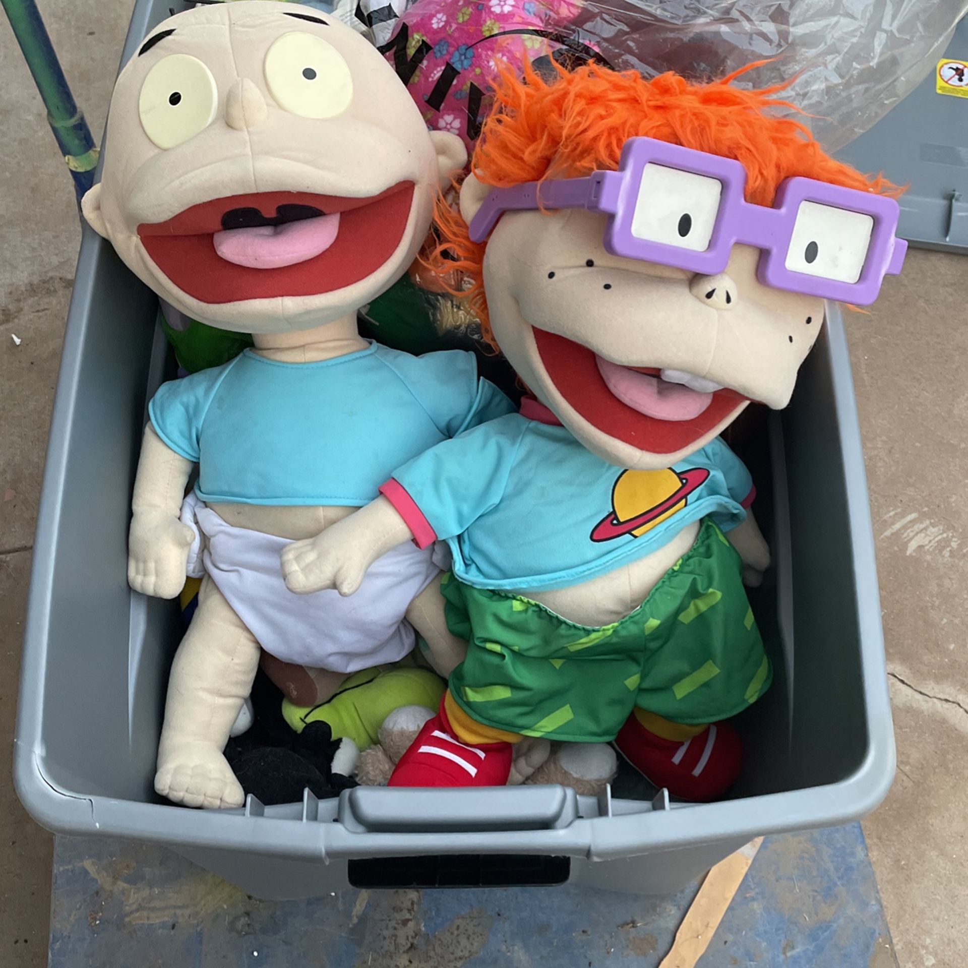 Chuckie And Tommy Doll Vintage