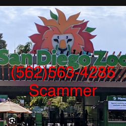 San Diego Zoo Tickets Scammer (contact info removed)