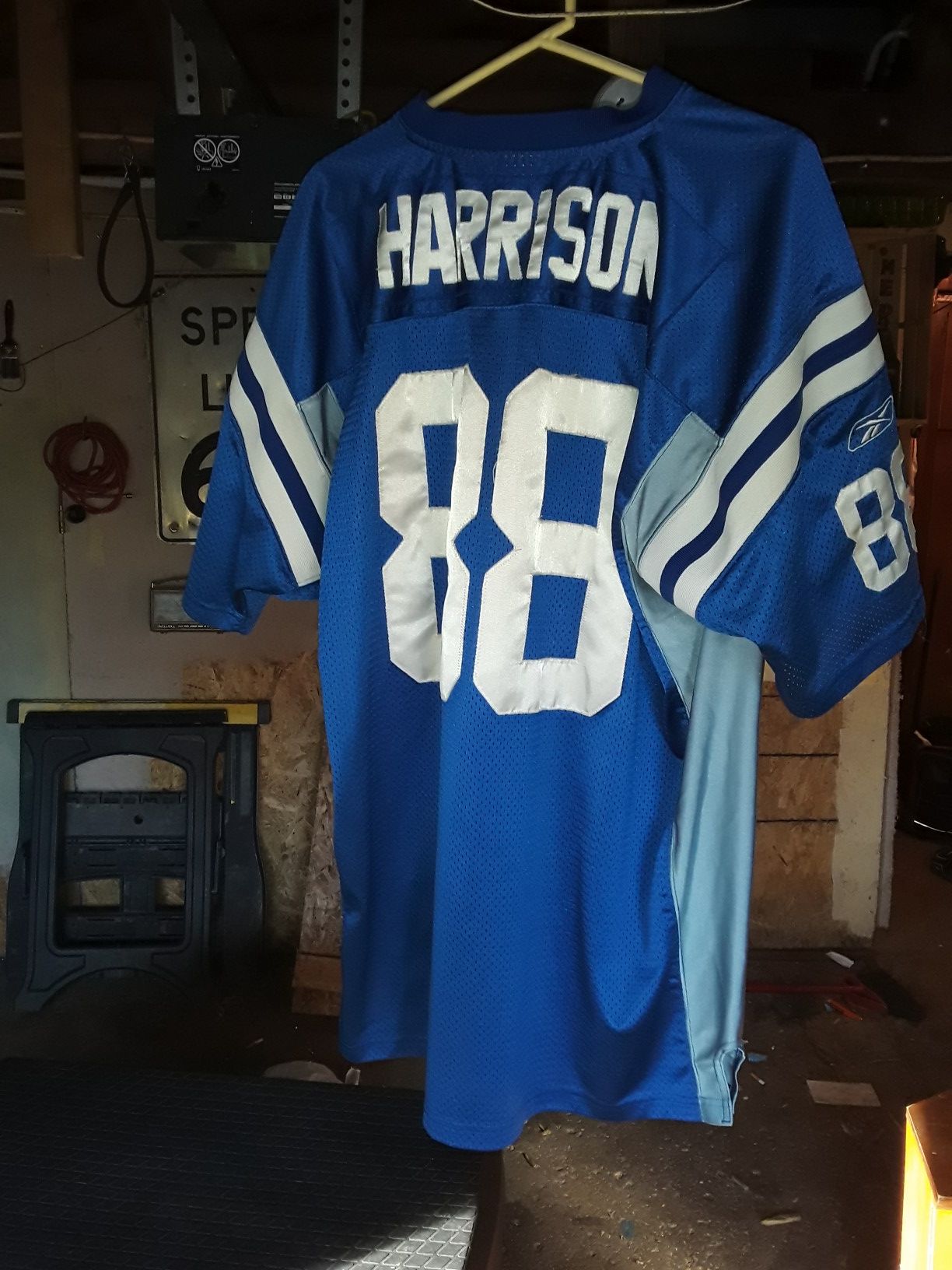 SIZE 54 MARVIN HARRISON NFL JERSEY...GREAT BUY!!!