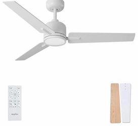 newdayCeiling Fan w/Lights Remote DC Motor w/6 speed DY1235-3B/52   Only Meet up parking area  2790 Cabot Dr Ste 160 Corona, CA  92883