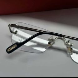 Cartier Classic  Silver Toned Rimless - Excellent Condition 