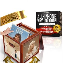 Vinyl Record Storage Display 