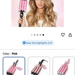 3 Barrel Curling Waver Iron