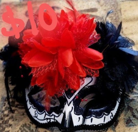 Day Of The Dead Masquerade Mask Located In La Habra 