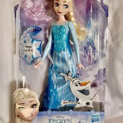 Disney Frozen  Elsa Singing Doll Let It Go  And Lights Up