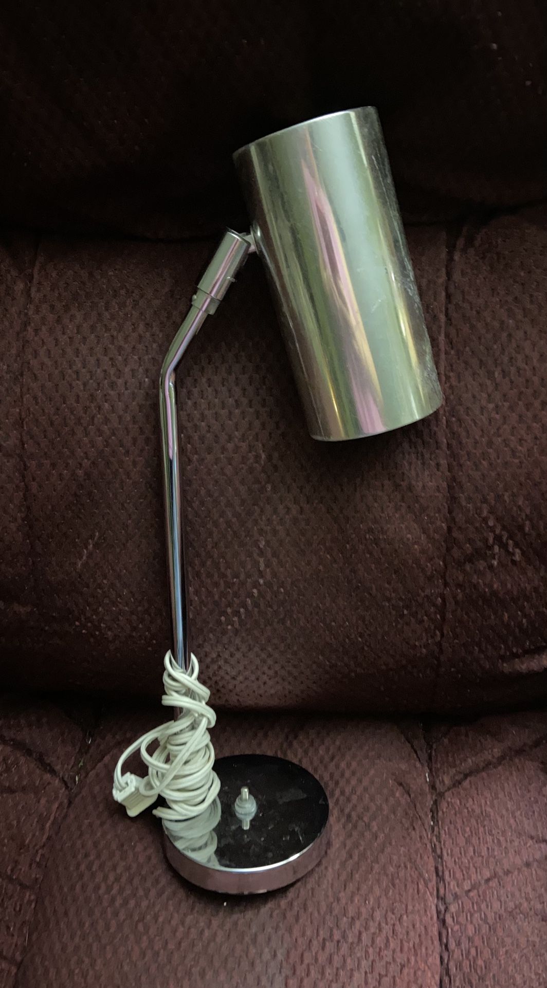 Mid Century Koch And Lowy Chrome Desk Light