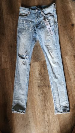 Light Blue Purple Jeans
