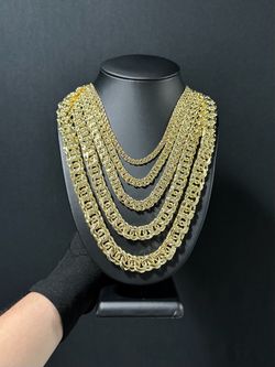 14K Gold filled chino link chains