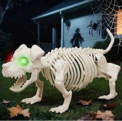 New Halloween Decoration Skeleton Dog