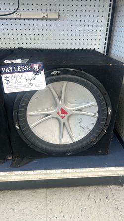 Kicker speaker