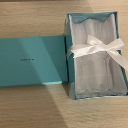 Tiffany & Co. Champagne Flutes - New In Box