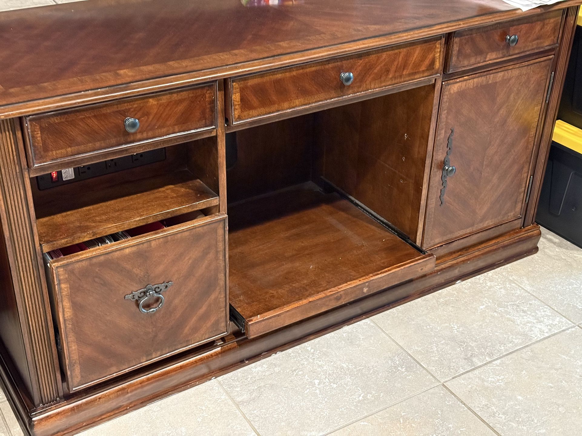 Solid Wood Sideboard / Buffet Cabinet