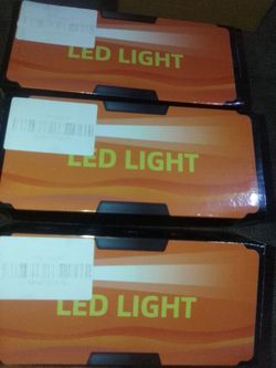 3x 5in 4200mah Battery powered Flashlights