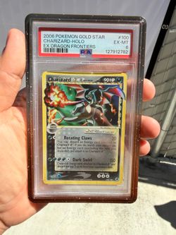 Gold Star Charizard PSA 6