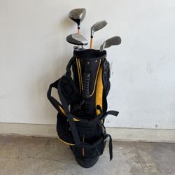 COBRA Junior Speed Golf Set Driver HY #7 W Putter, Bag RIGHT (Good condition) PICK UP IN CORNELIUS