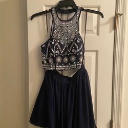 2 Piece Prom Dress