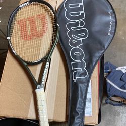 Wilson Tennis Racket And Case