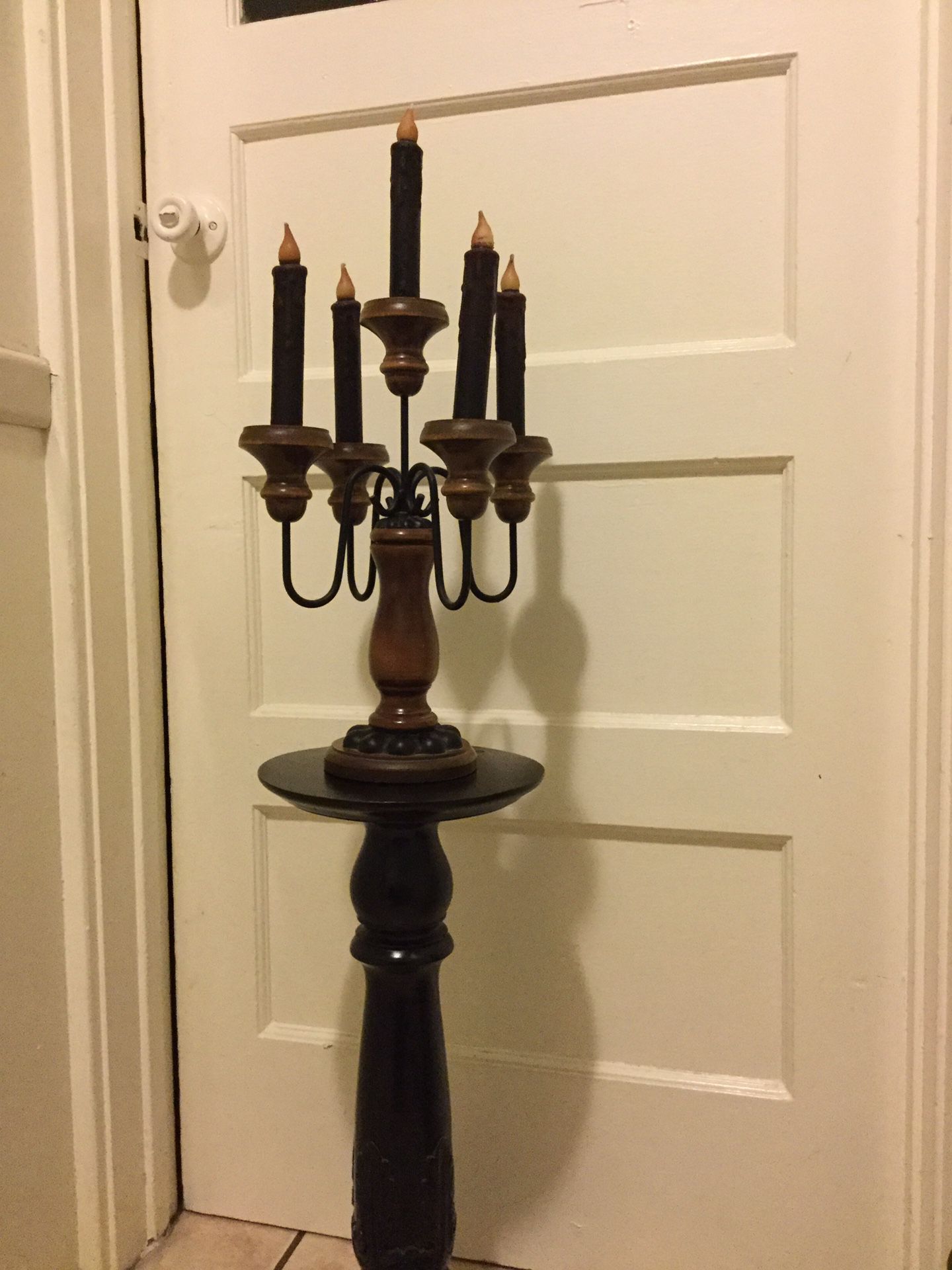 Vintage Victorian style Candelabra Candle Holder