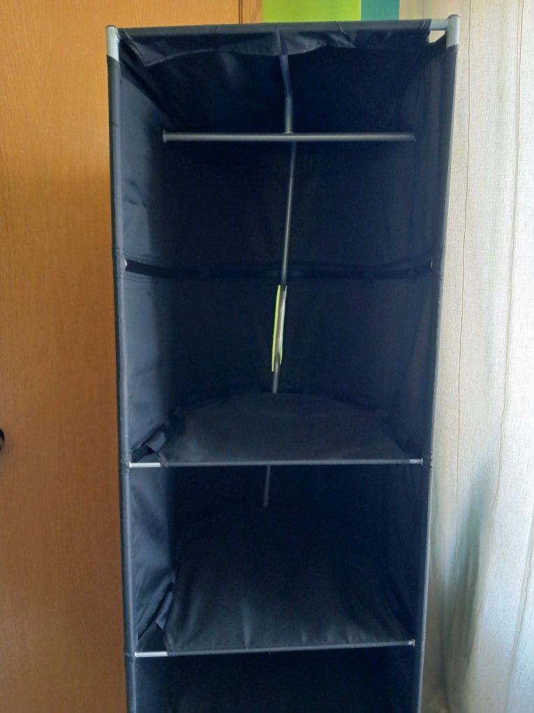 IKEA Portable Black Closet/ Organizer