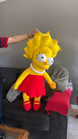 Lisa simpson plushie