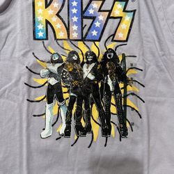 Girls Kiss Band T-Shirt ; Medium