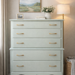 Refinished Solid Wood Dresser
