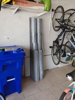 Steel hurricane panels